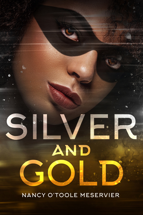 Urban Fantasy Book Cover Design: Silver and Gold